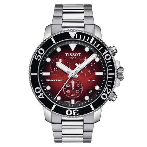 The Watch Boutique Tissot Seastar 1000 Quartz Chronograph Watch T120.417.11.421.00 Default Title