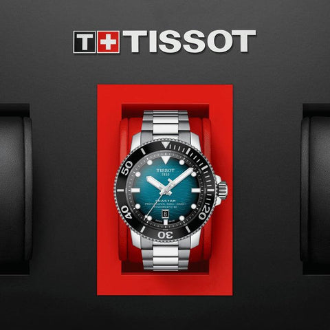 The Watch Boutique Tissot Seastar 2000 Professional Powermatic 80 Watch T120.607.11.041.00