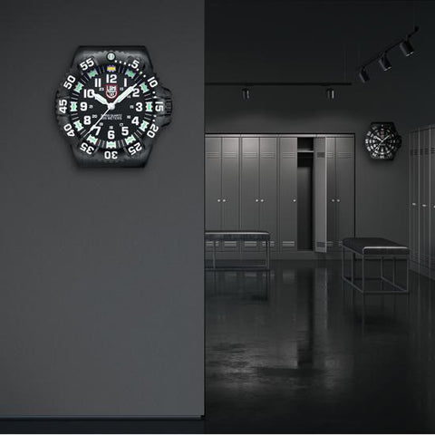 The Watch Boutique Luminox Wall Clock Black Plastic XL.BIG.40
